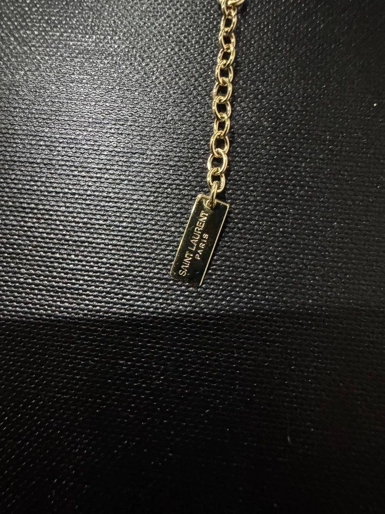Saint Laurent Paris Saint Laurent Paris Gold logo bracelet Size ONE SIZE - 7 Thumbnail