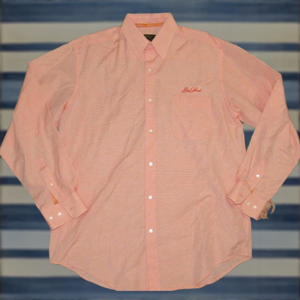 Vintage BOBBY JONES Orange Plaid Longsleeve Button Down Shirt Sea Island Medium M Size US M / EU 48-50 / 2 - 1 Thumbnail