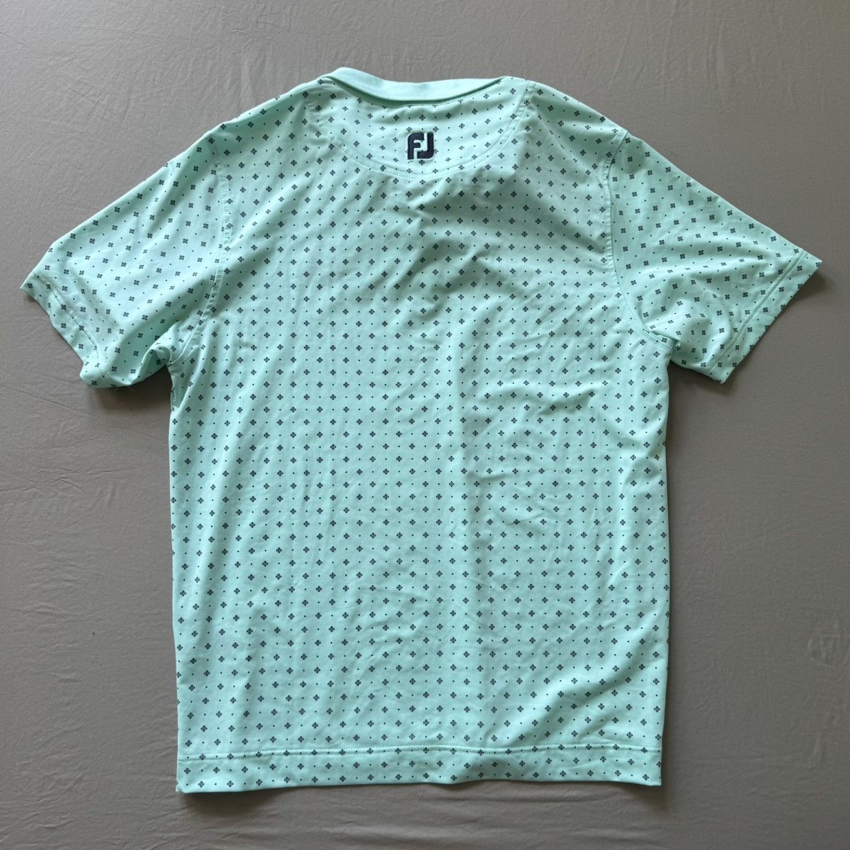 Footjoy FootJoy Athletic Fit Deco Print Self Collar Polo Shirt Size US M / EU 48-50 / 2 - 3 Thumbnail