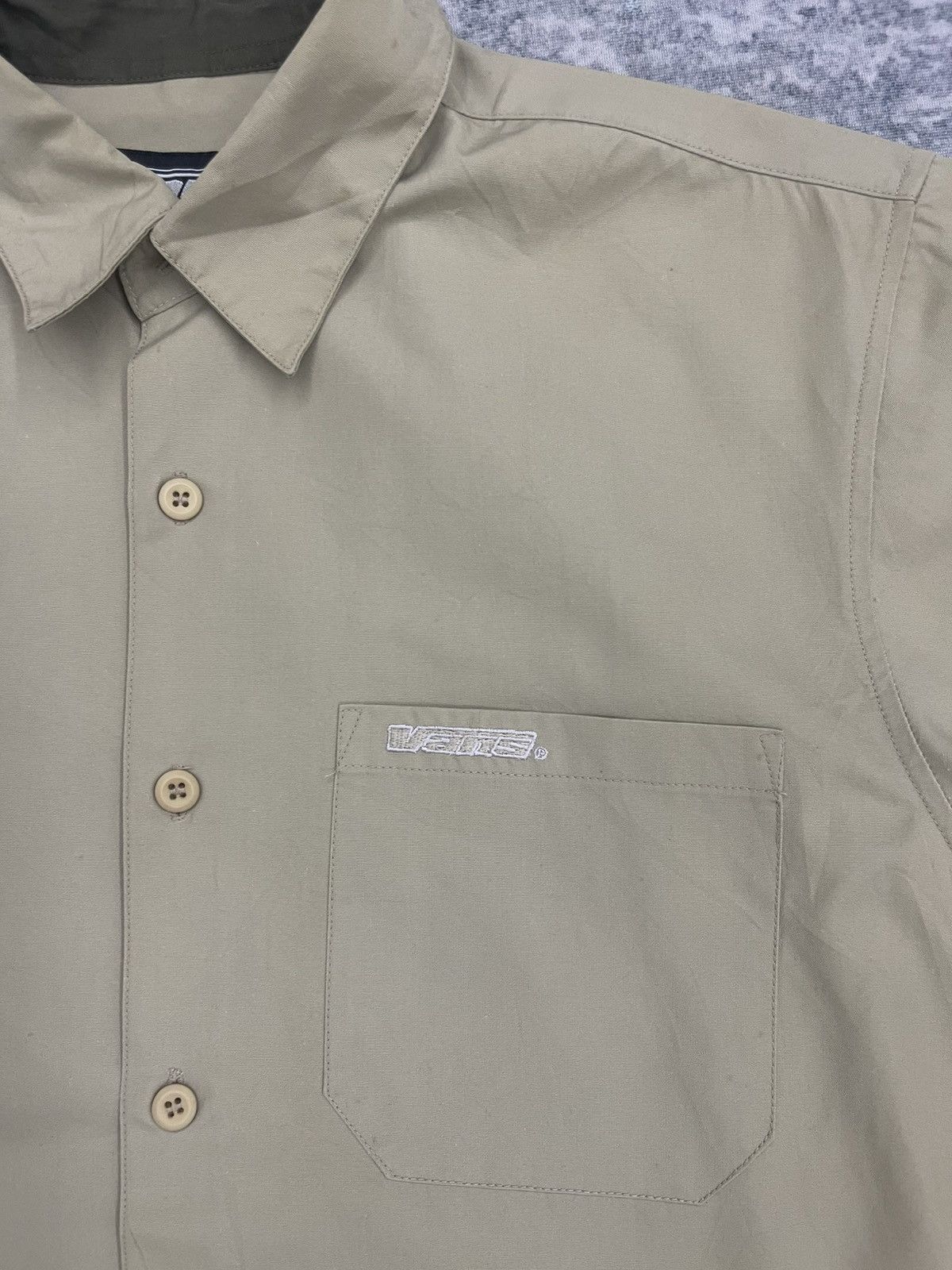 Vans Vintage 90s VANS Skateboard Work Shirt Utility Cargo Pockets Size US M / EU 48-50 / 2 - 4 Thumbnail
