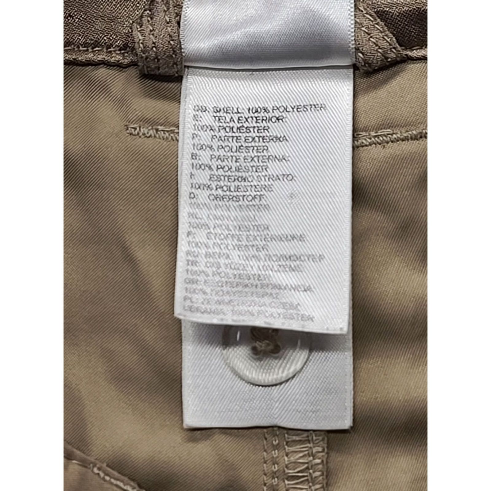 The North Face The North Face Pants Womens 28x27 Relaxed Fit Convertible Cargo Hiking Gorpcore Beige Polyester Casual Travel Workwear Mens Women Girls Size 28" / US 6 / IT 42 - 3 Thumbnail