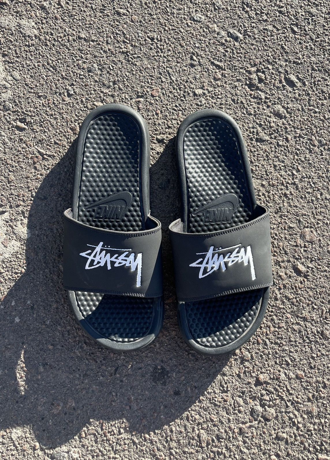 Nike × Stussy Nike Stussy Benassi Flip Flops Size US 8 / EU 41 - 1 Thumbnail