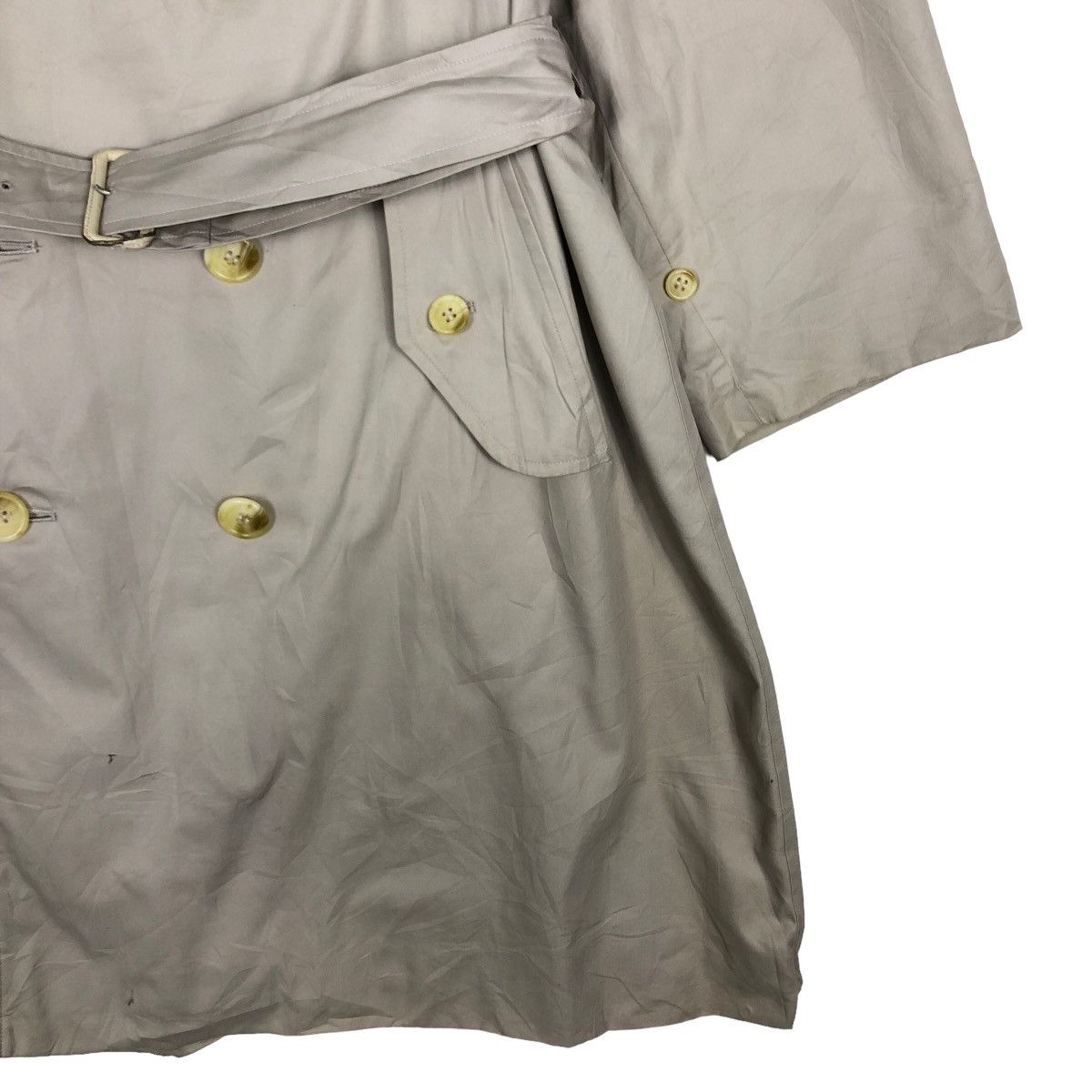 Burberry 🔥Vtg Burberrys Long Jacket Nova Check Double Breast Size US M / EU 48-50 / 2 - 6 Thumbnail