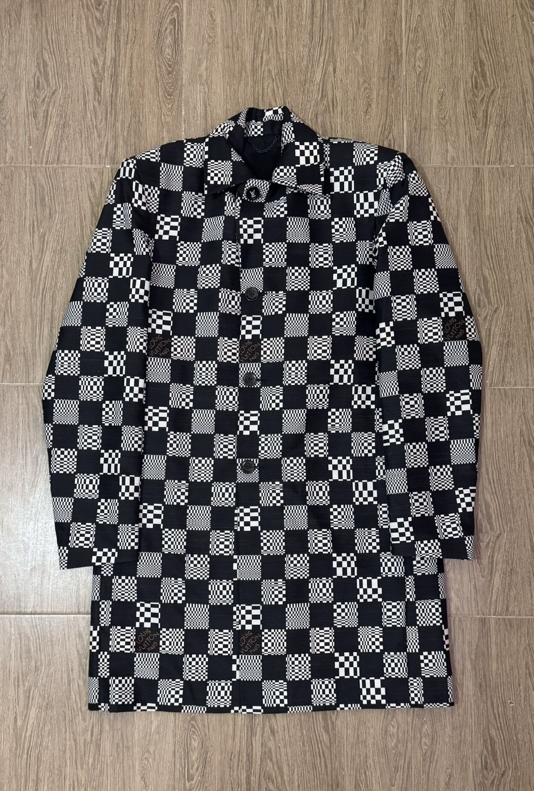 Louis Vuitton Damier Car Coat