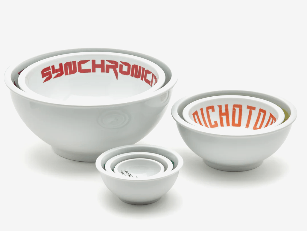 Raf Simons Raf Simons x Studio Pieter Stockmans Porcelain Bowls Set Mix Size ONE SIZE - 1 Thumbnail