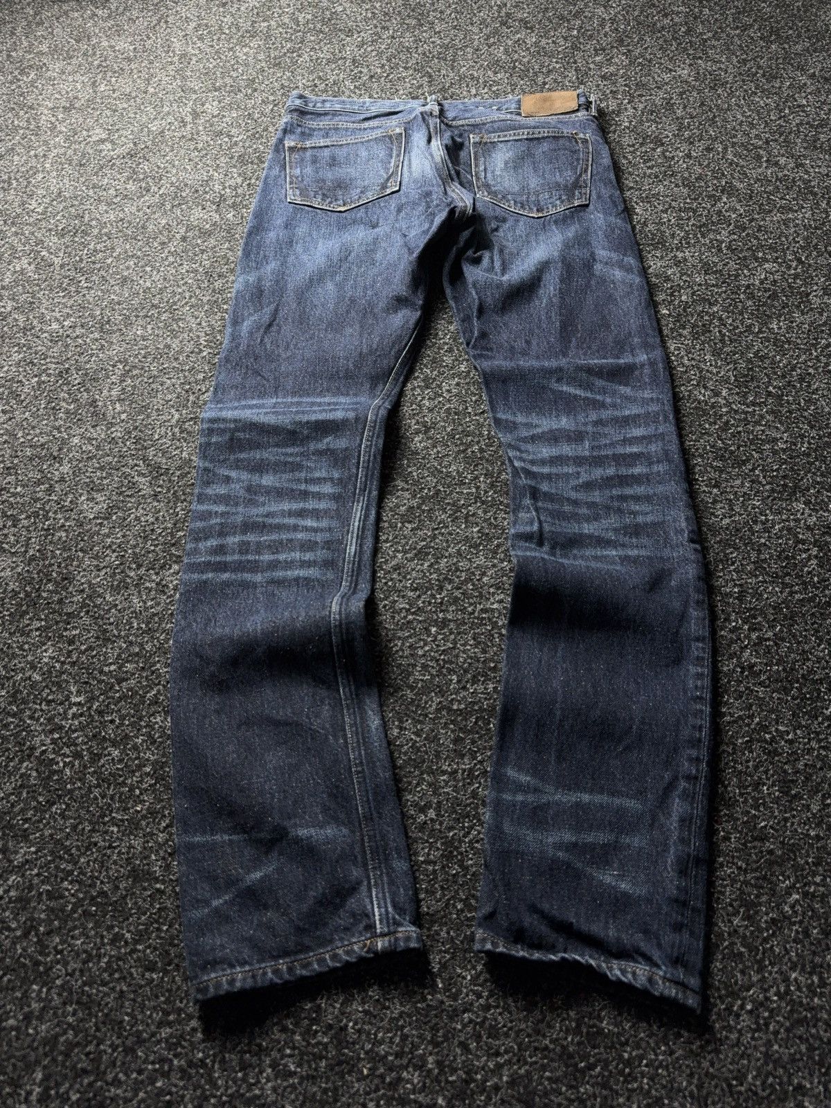 Allsaints AllSaints 00s Cigarette Slim Blue Distressed Denim Jeans Size US 31 - 9 Thumbnail