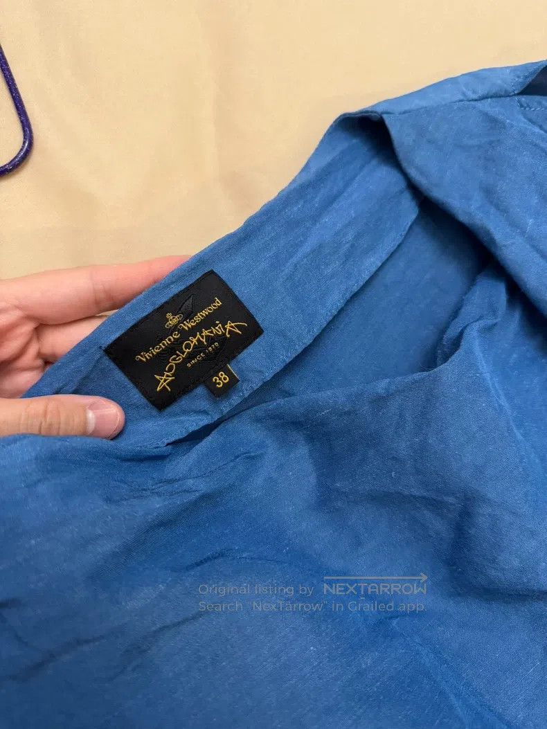 Vivienne Westwood Vivienne Westwood Pleated Linen Design Top Size XS / US 0-2 / IT 36-38 - 3 Thumbnail