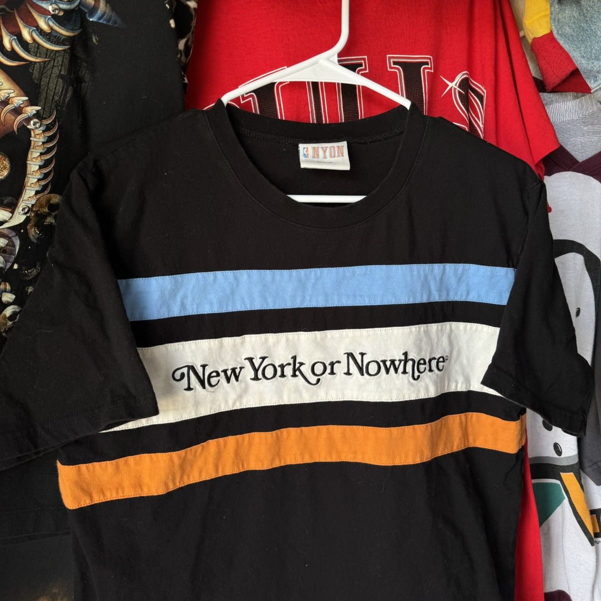Designer × NBA × Product Of New York New York or Nowhere Knicks x NYON NBA Basketball Tee Shirt Size US M / EU 48-50 / 2 - 3 Thumbnail