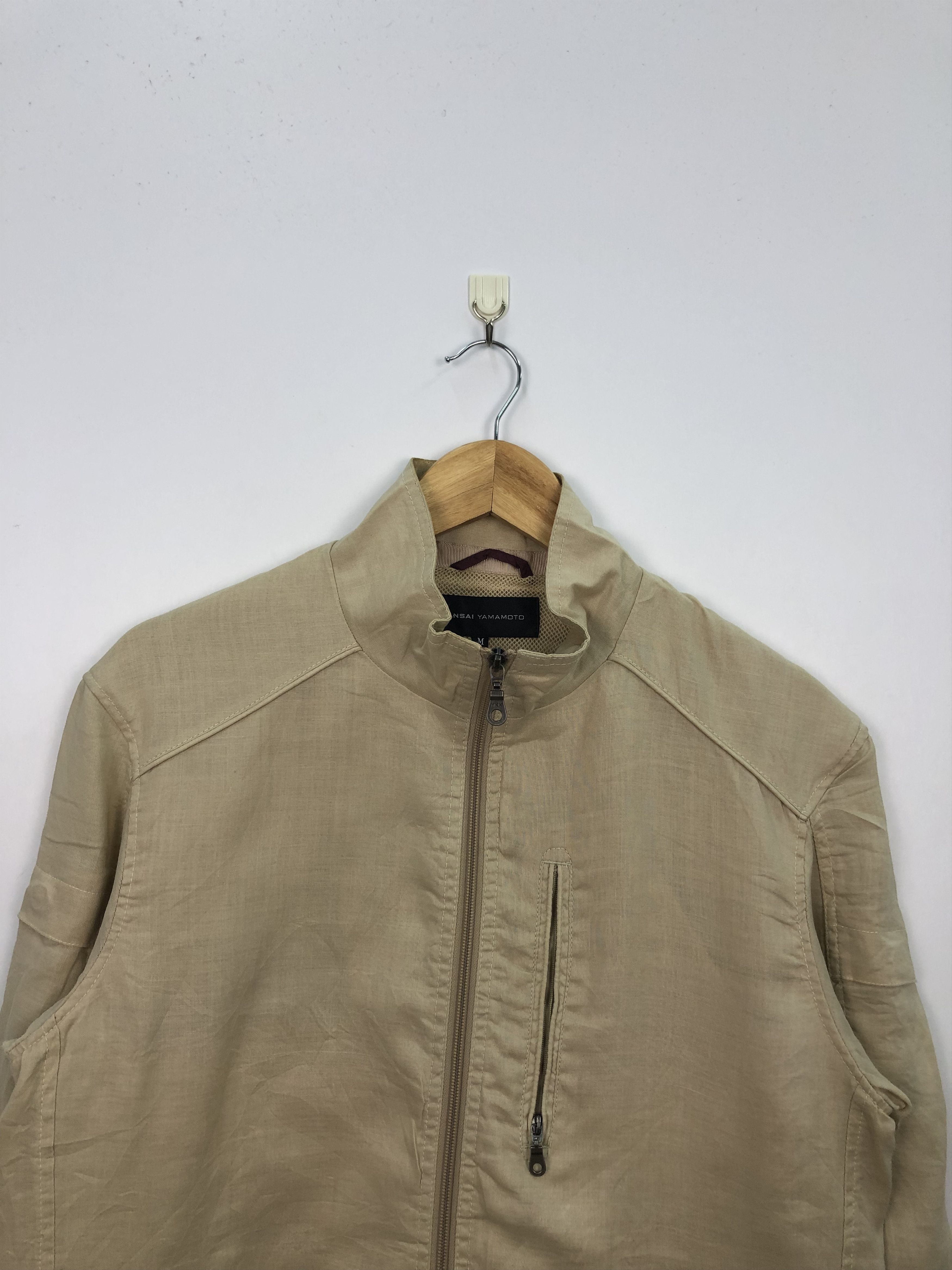 Japanese Brand Vintage Kansai Yamamoto Zipper Jacket J0235 Size US M / EU 48-50 / 2 - 2 Thumbnail