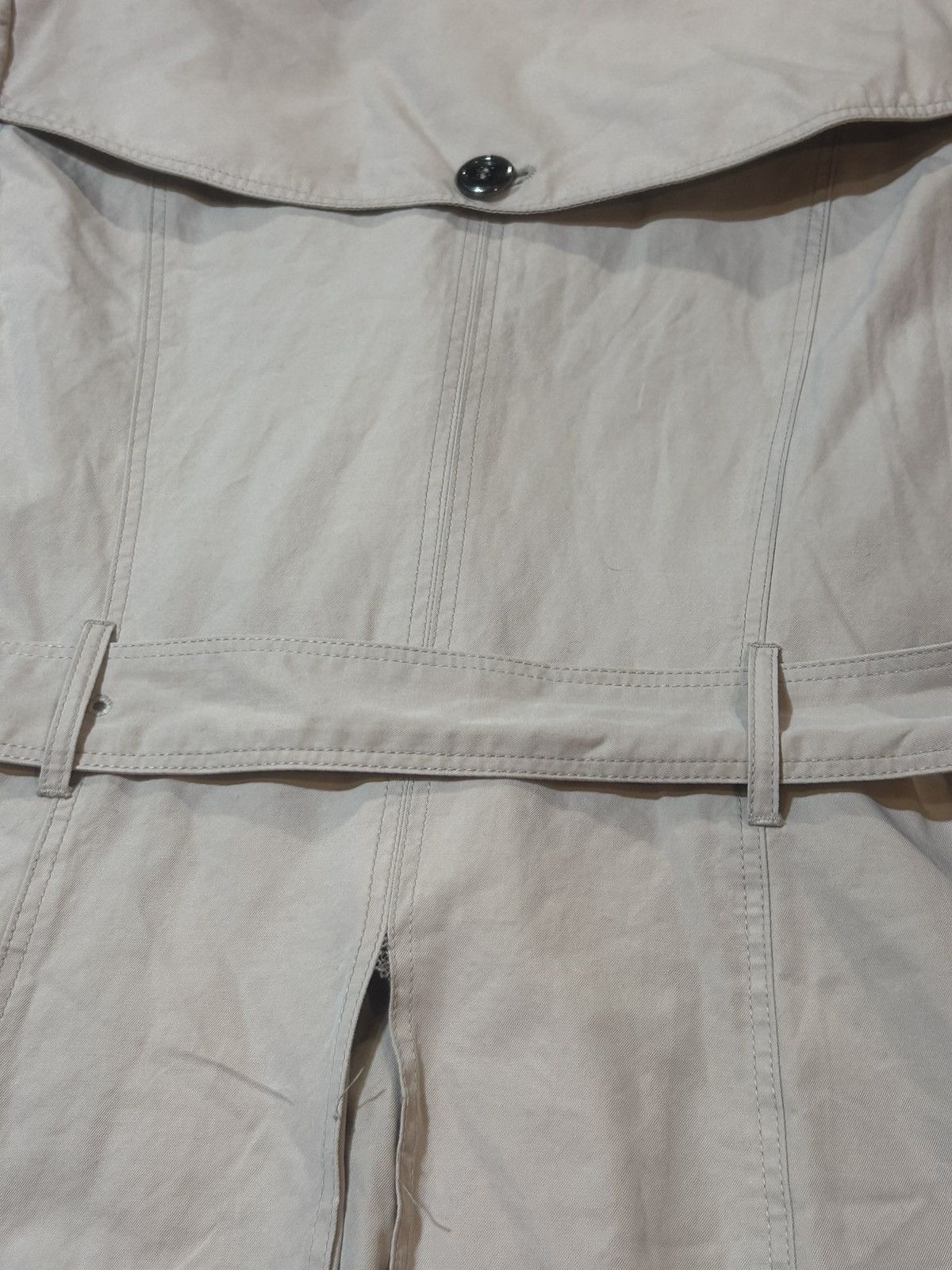 Burberry Burberry London Beige Belted Trench Coat – Made in Italy Size L / US 10 / IT 46 - 21 Thumbnail
