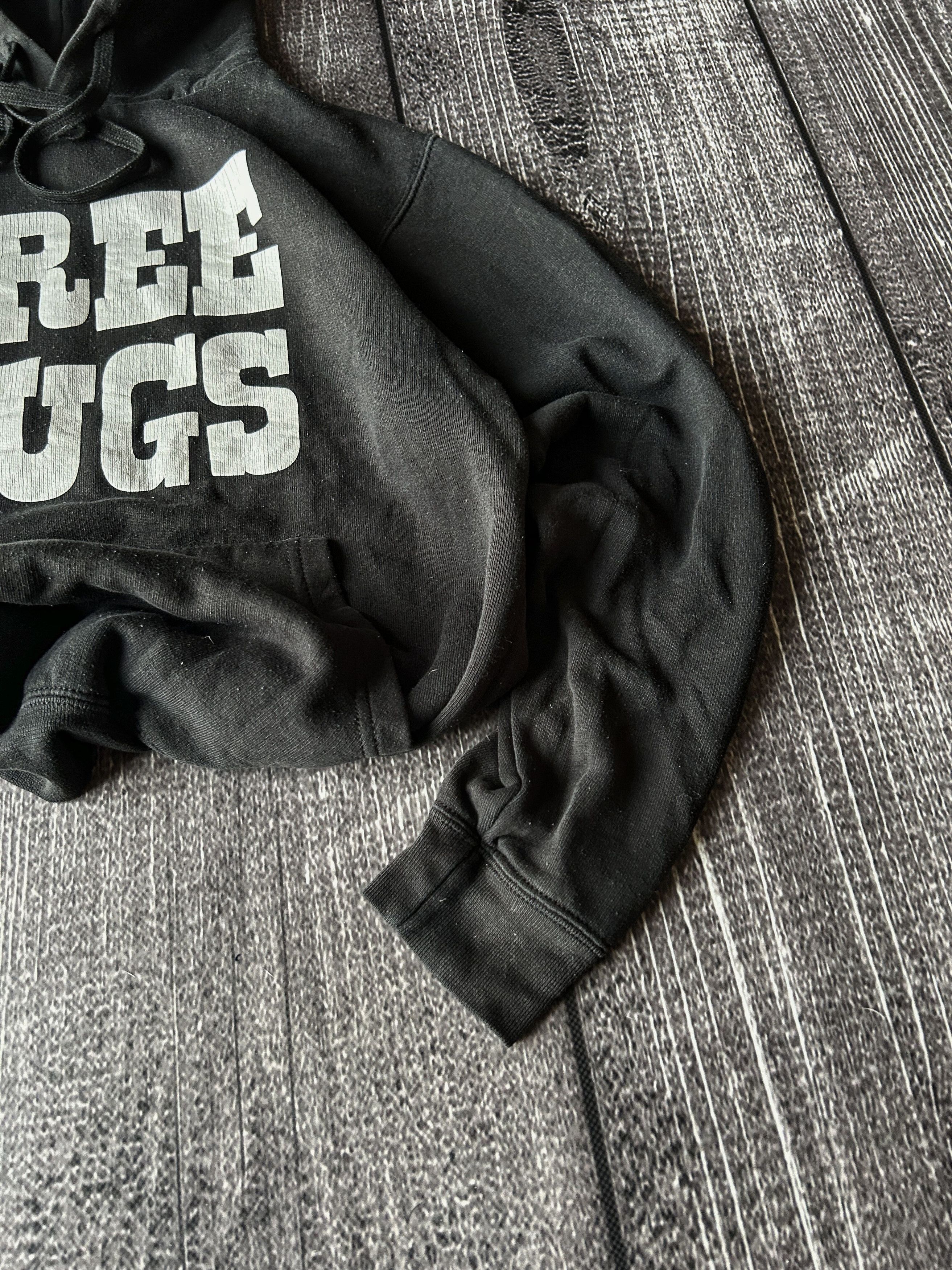 Japanese Brand Y2K Free Hugs Graphic Hoodie Grunge Streetwear Core Size US M / EU 48-50 / 2 - 4 Thumbnail
