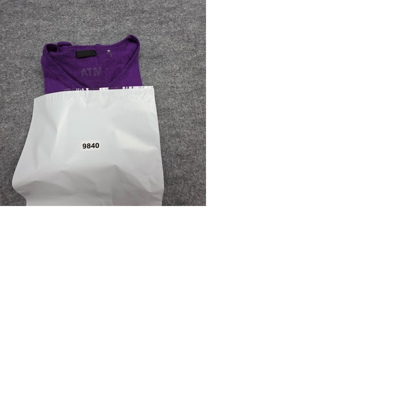 Vintage ATM Cashmere Sweater Women's XL Purple V-Neck Pullover Long Sleeve Knit 100% Cashmere Womens XL Purple V-Neck Sweater Size XL / US 12-14 / IT 48-50 - 9 Thumbnail