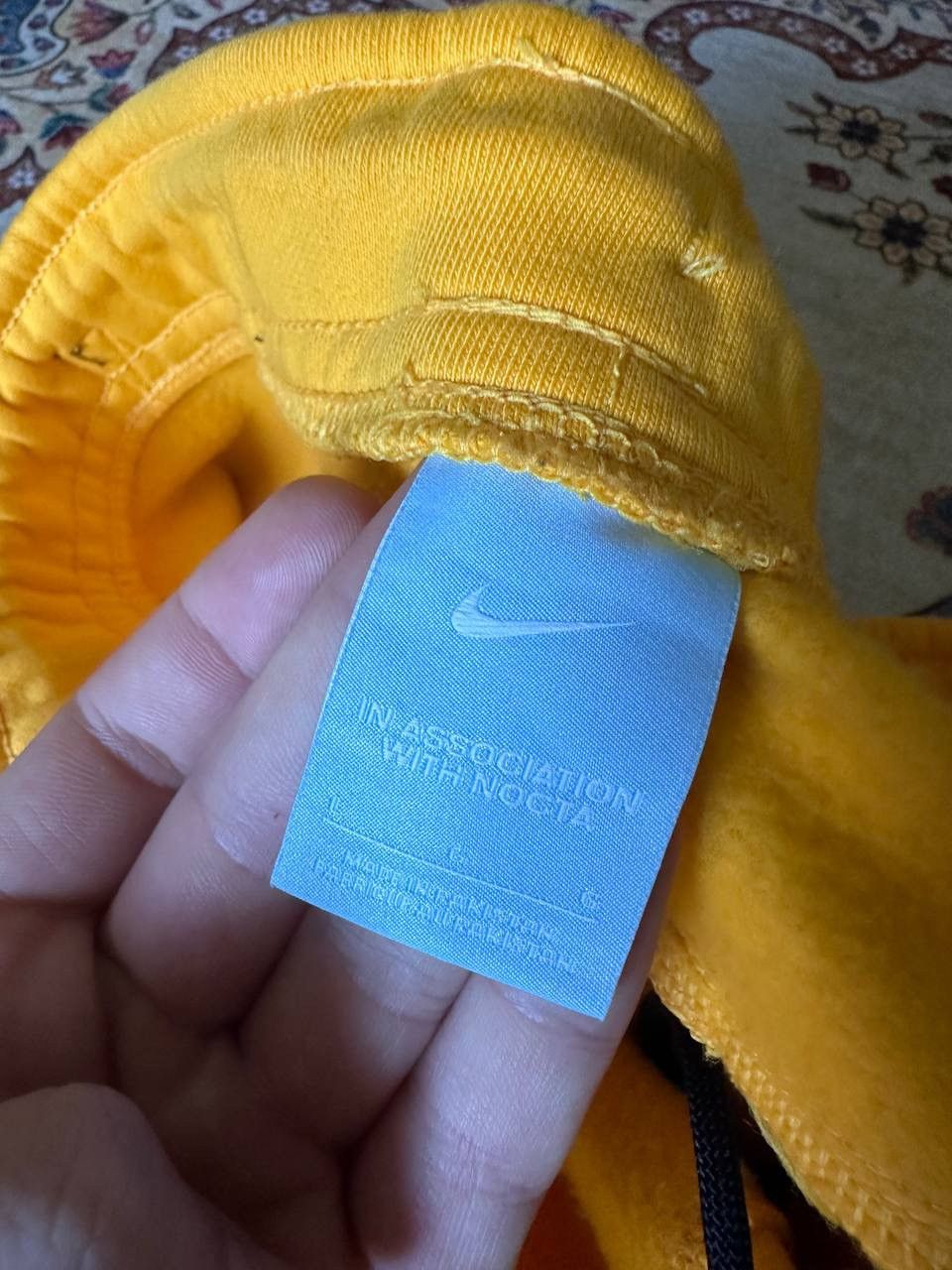 NOCTA × Nike Nike x Drake NOCTA Gold Yellow Sweatpants Size US 34 / EU 50 - 4 Thumbnail