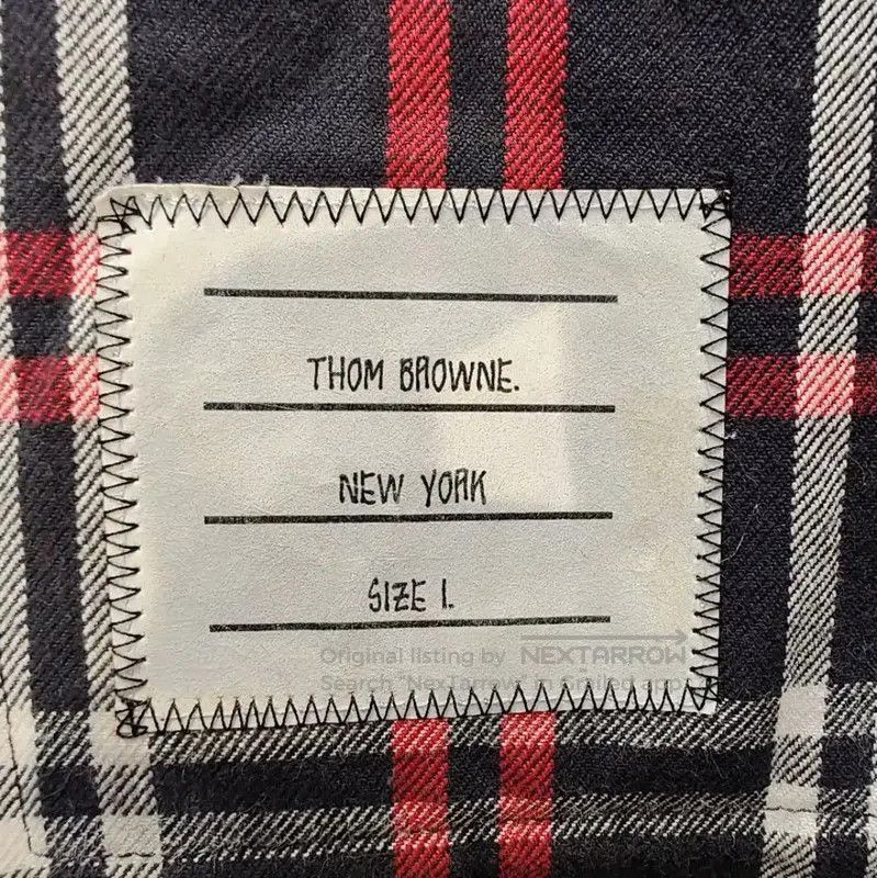 Thom Browne Thom Browne Red Cotton Women's Jacket . Size M / US 6-8 / IT 42-44 - 3 Thumbnail