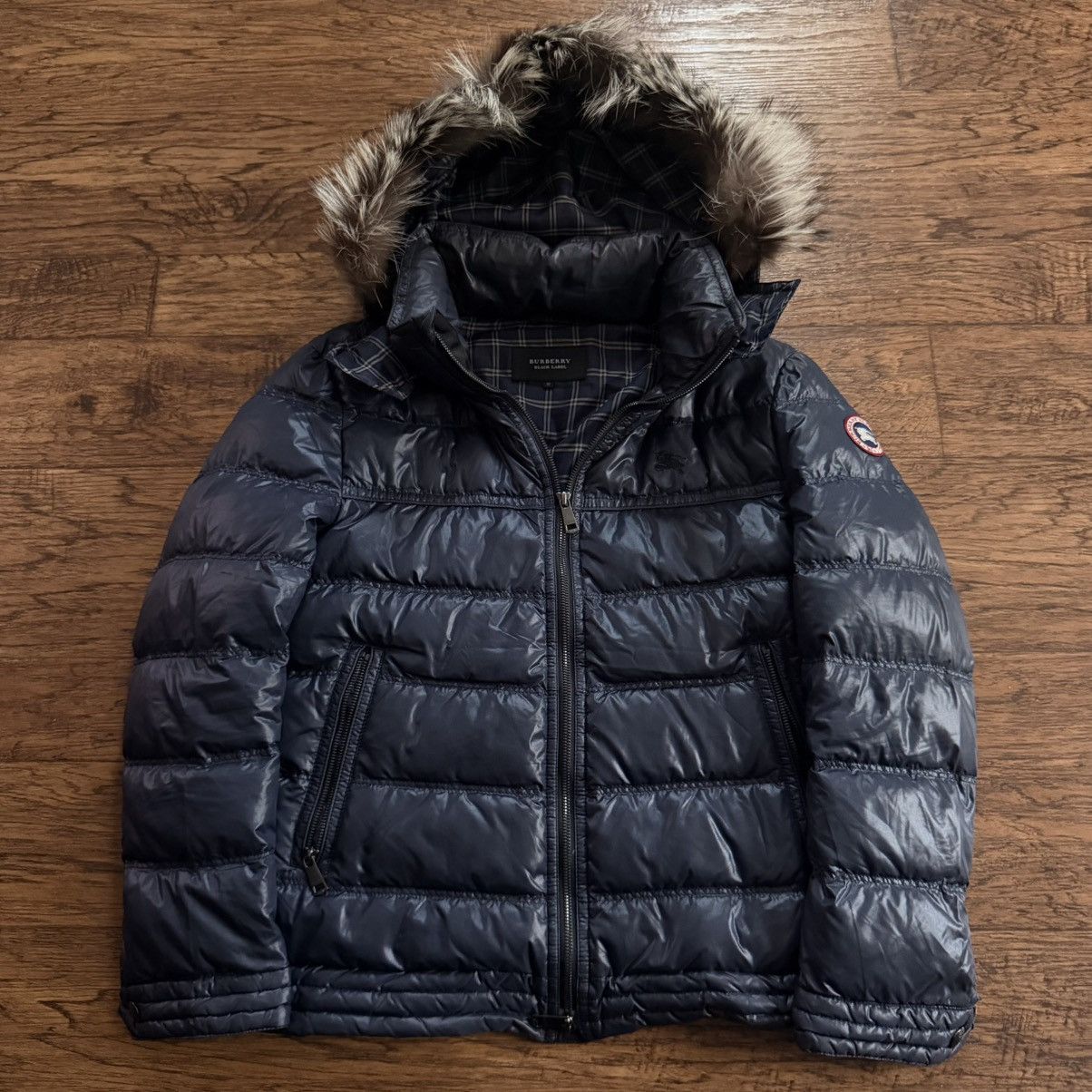 Burberry Y2k Burberry Black Label Puffer Jacket Navy colorway Size US M / EU 48-50 / 2 - 1 Thumbnail