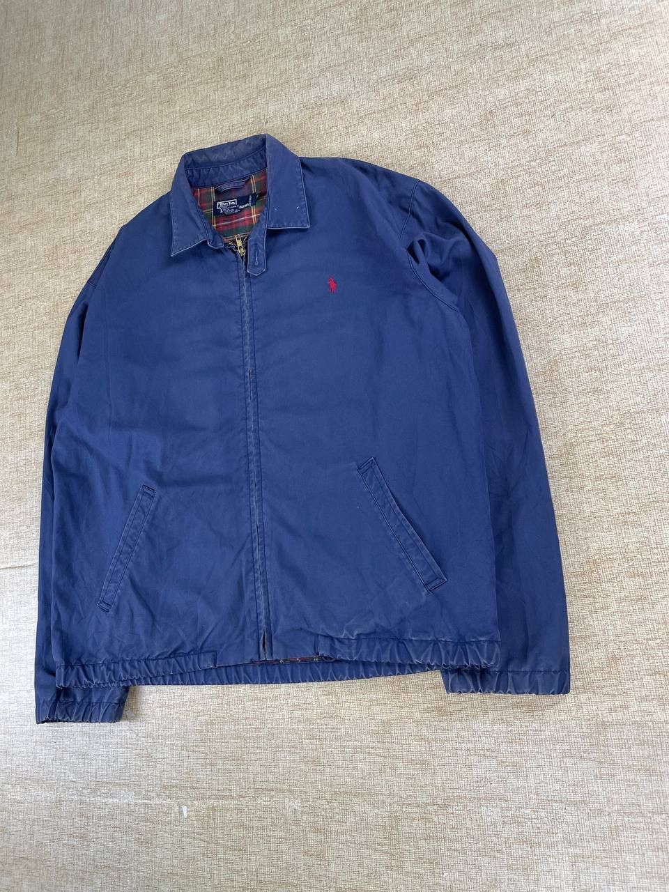 Polo Ralph Lauren × Ralph Lauren Blue Label × Vintage Vintage 90s Polo By Ralph Lauren Plaid Inner Zipper Jacket Size US L / EU 52-54 / 3 - 3 Thumbnail