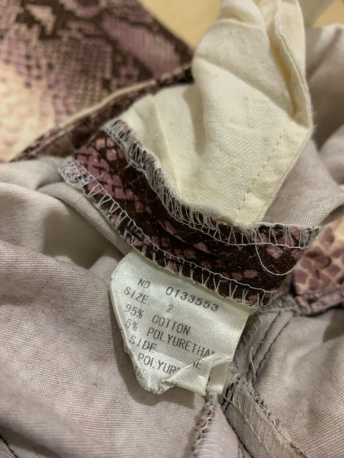Hysteric Glamour × If Six Was Nine × Japanese Brand Exclusive Clutch Snake Ifsixwasnine Lgb style Pants Size 27" / US 4 / IT 40 - 8 Thumbnail