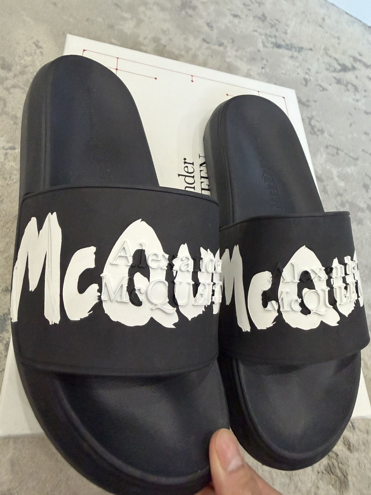 Alexander McQueen Alexander McQueen Slides Size 9US Size US 9 / EU 42 - 2 Thumbnail