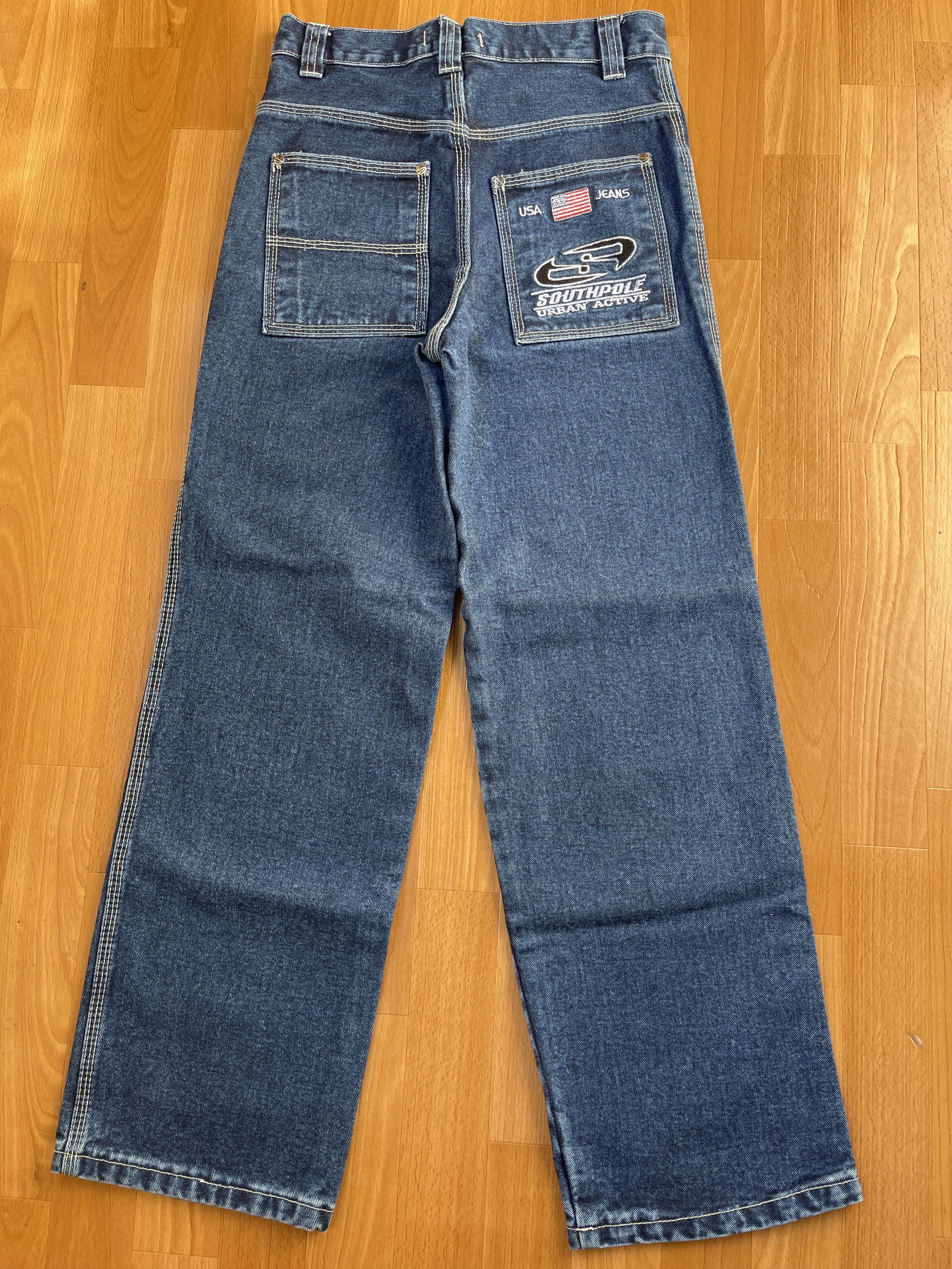 Southpole Southpole jeans, baggy vintage South Pole 90s hip hop Y2K 28 Size US 28 / EU 44 - 1 Thumbnail