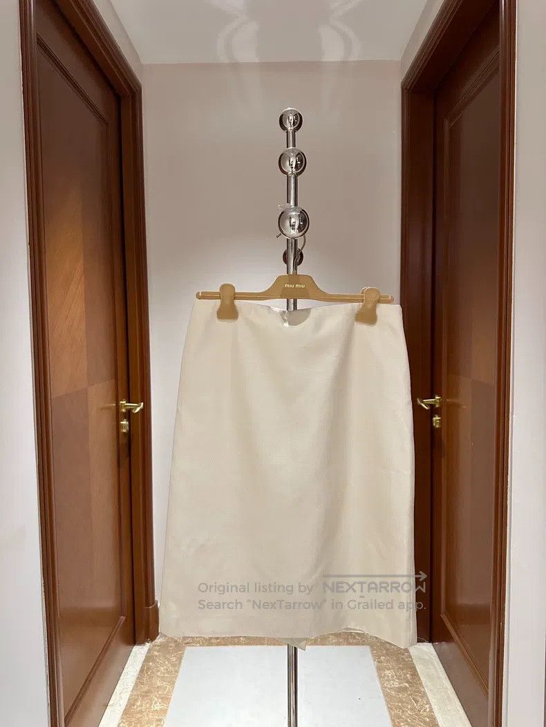 Miu Miu Miu Miu 38 overskirt Size 37" - 3 Thumbnail