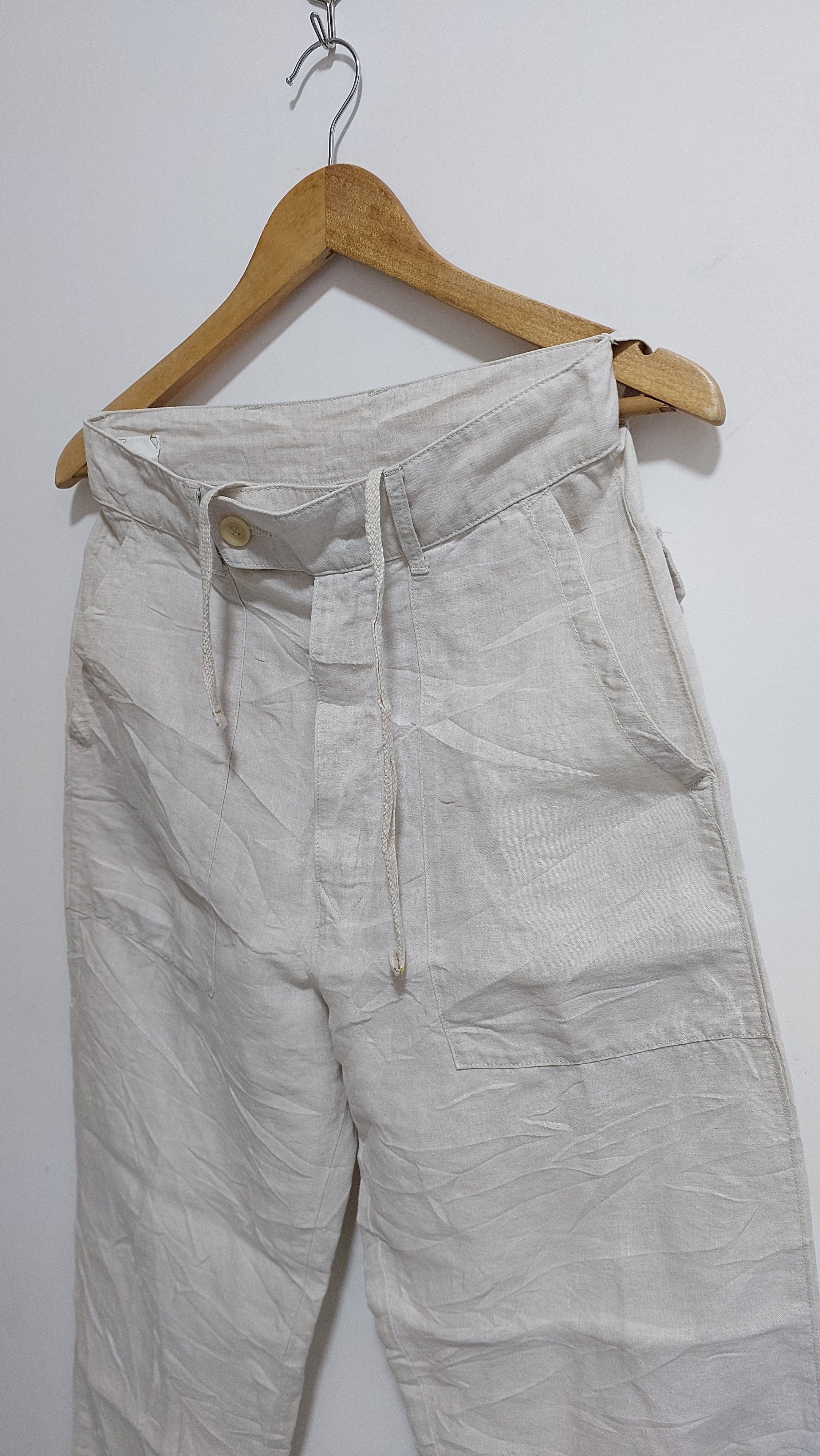 45rpm VINTAGE 45RPM 100% LINEN PANT Size US 28 / EU 44 - 15 Thumbnail