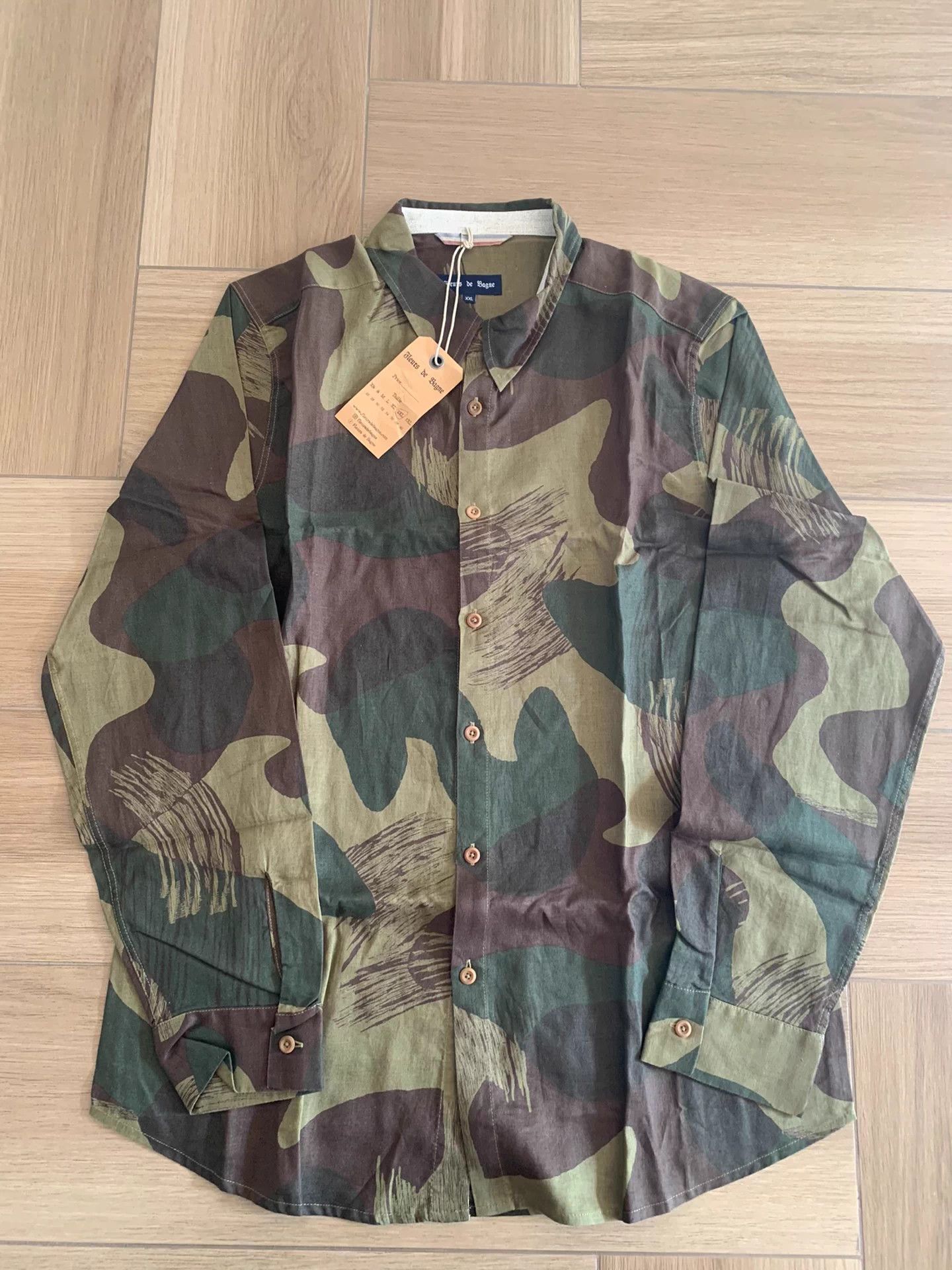 Other Fleurs De Bagne Denison Camo Classic Shirt French XXL Size US XXL / EU 58 / 5 - 1 Thumbnail