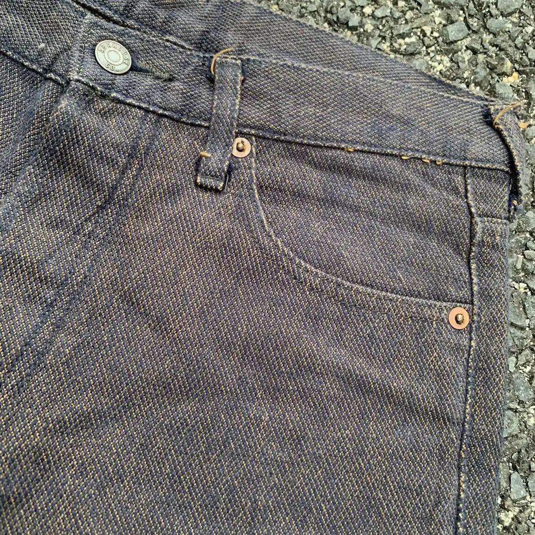 ABAHOUSE Vintage ABAHOUSE JAPAN Heavy Cotton 5-Pocket Ankle Pants Size US 27 - 5 Thumbnail