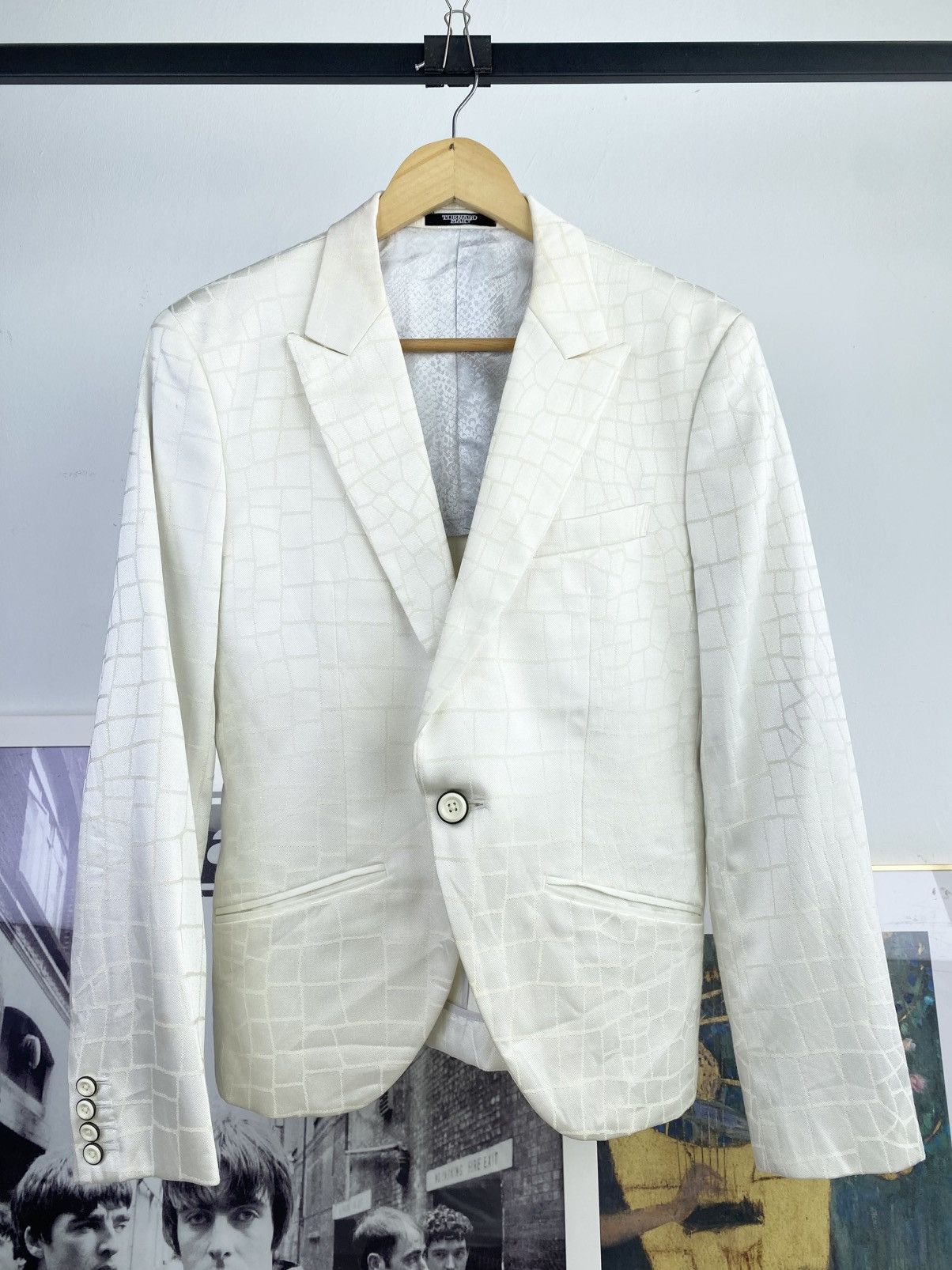 Tornado Mart Y2K Tornado Mart Single Breasted Snake Pattern Blazer Size US M / EU 48-50 / 2 - 1 Thumbnail