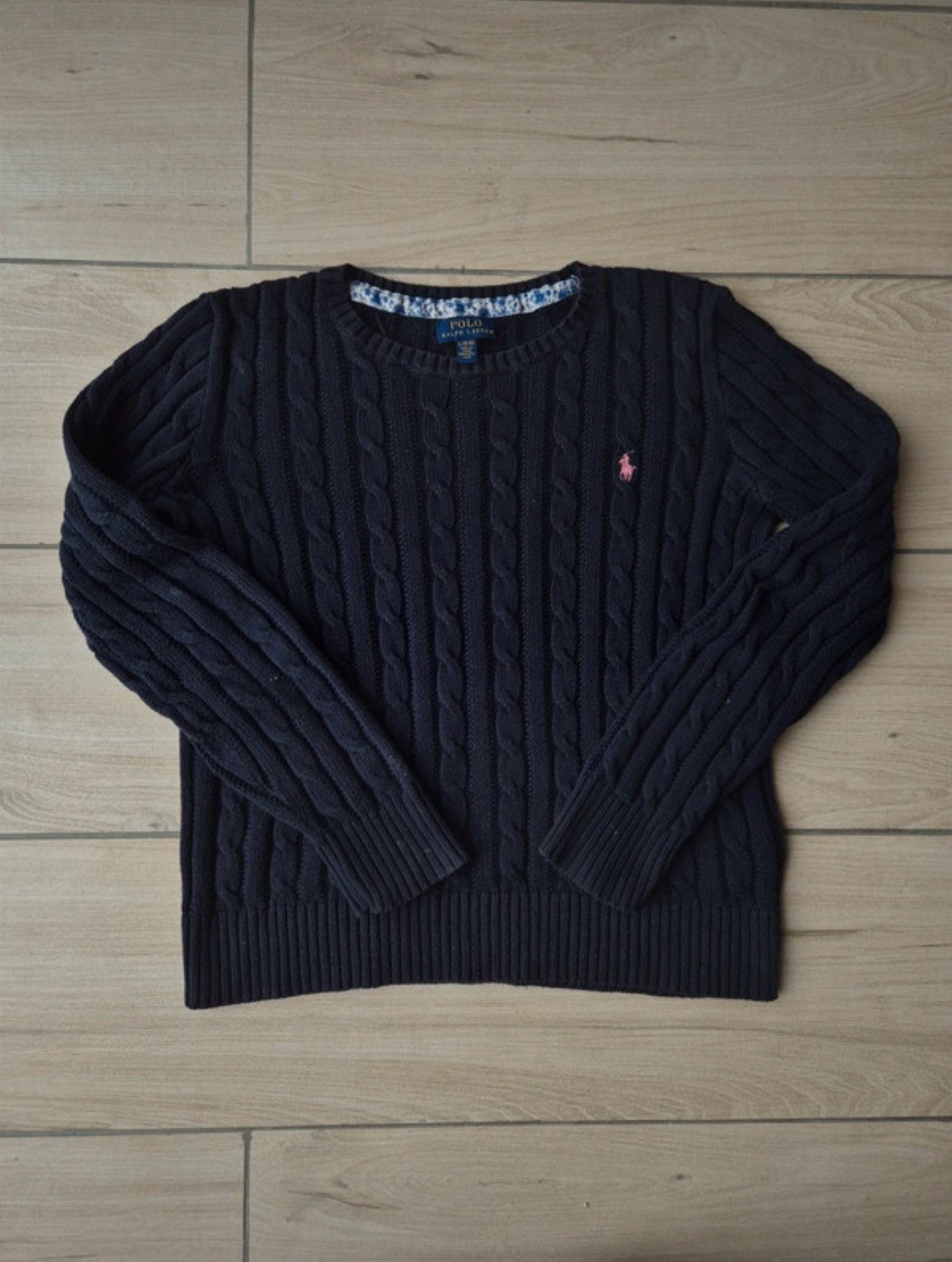 Polo Ralph Lauren Ralph lauren cable knit crewneck sweater Size US L / EU 52-54 / 3 - 1 Thumbnail
