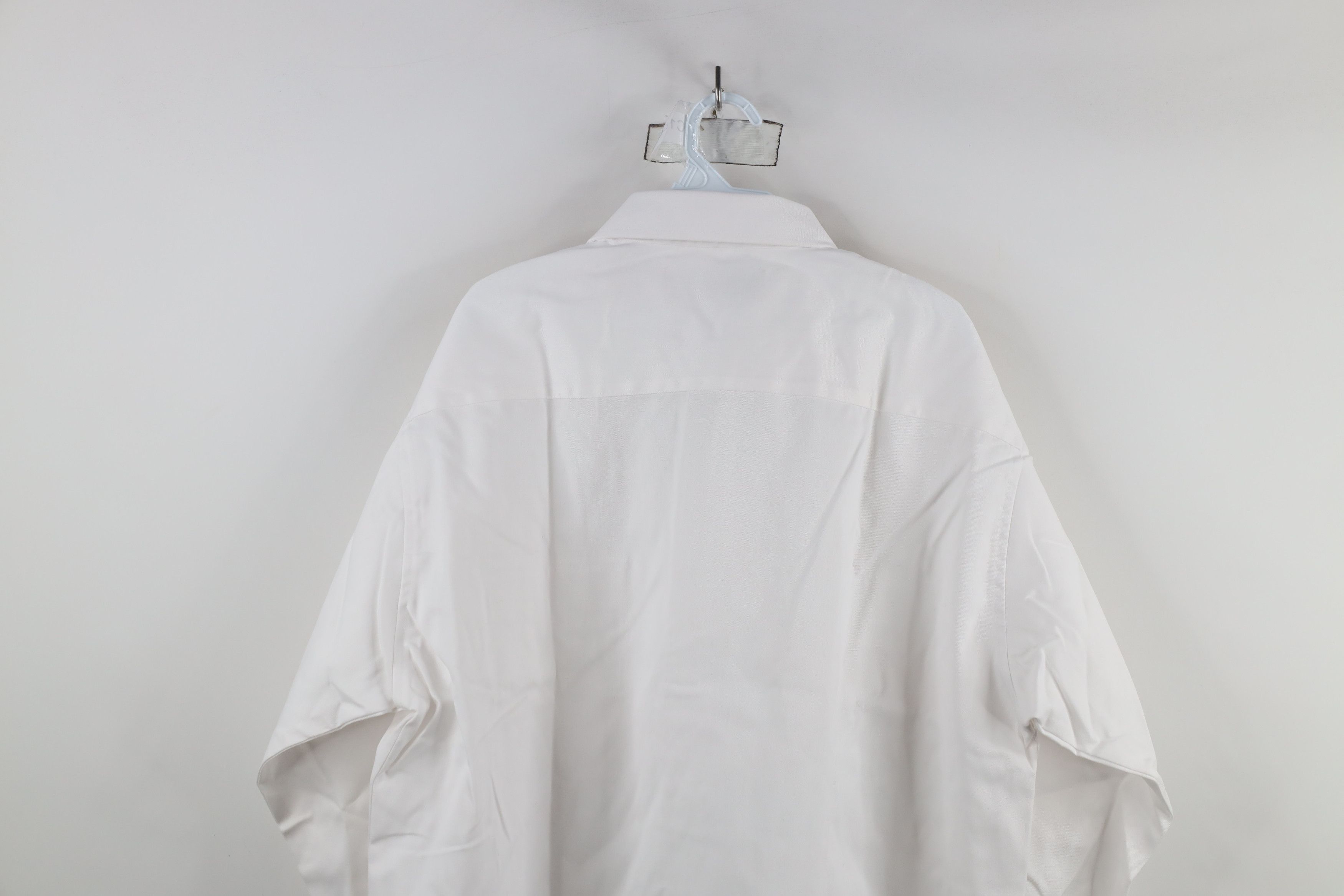 Big Mac × Vintage Deadstock Vintage 90s Big Mac Workwear Button Shirt White Size US L / EU 52-54 / 3 - 12 Thumbnail