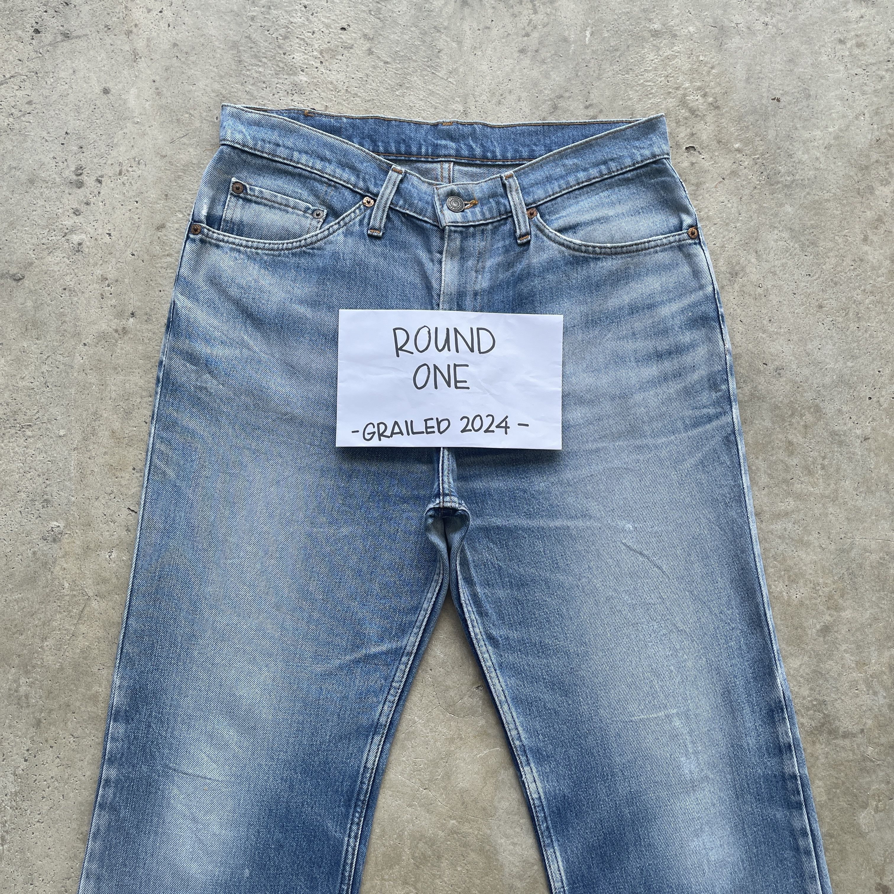Levi's × Levi's Vintage Clothing × StraightFaded W32 VINTAGE LEVI’S 505 JEANS FADED WASH DENIM PANTS Size US 32 / EU 48 - 3 Thumbnail