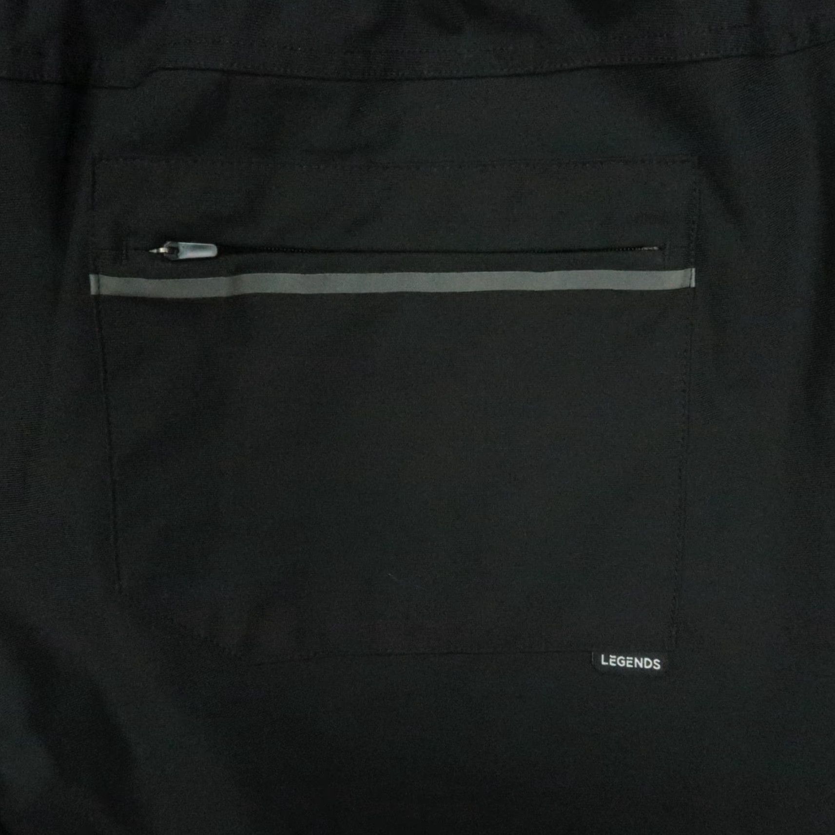 Vintage LEGENDS Pants Men XL Black Aviation Jogger Performance Zip Pocket Athletic Size US 36 / EU 52 - 6 Thumbnail