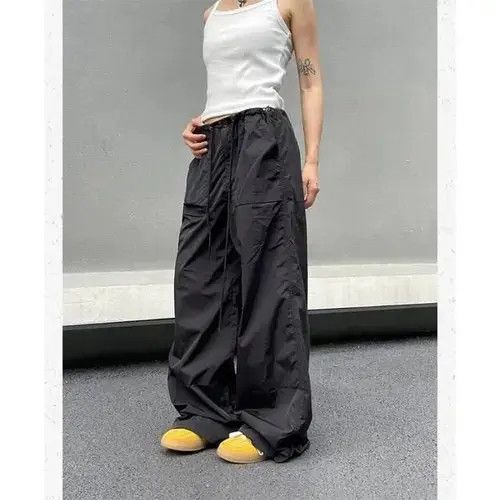 Japanese Brand × Vintage Women's wide cargo pants Size 30" / US 8 / IT 44 - 2 Thumbnail