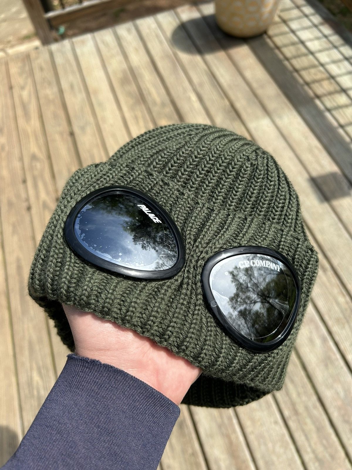 C.P. Company × Palace C.P. Company x Palace Goggle P-Cap Black