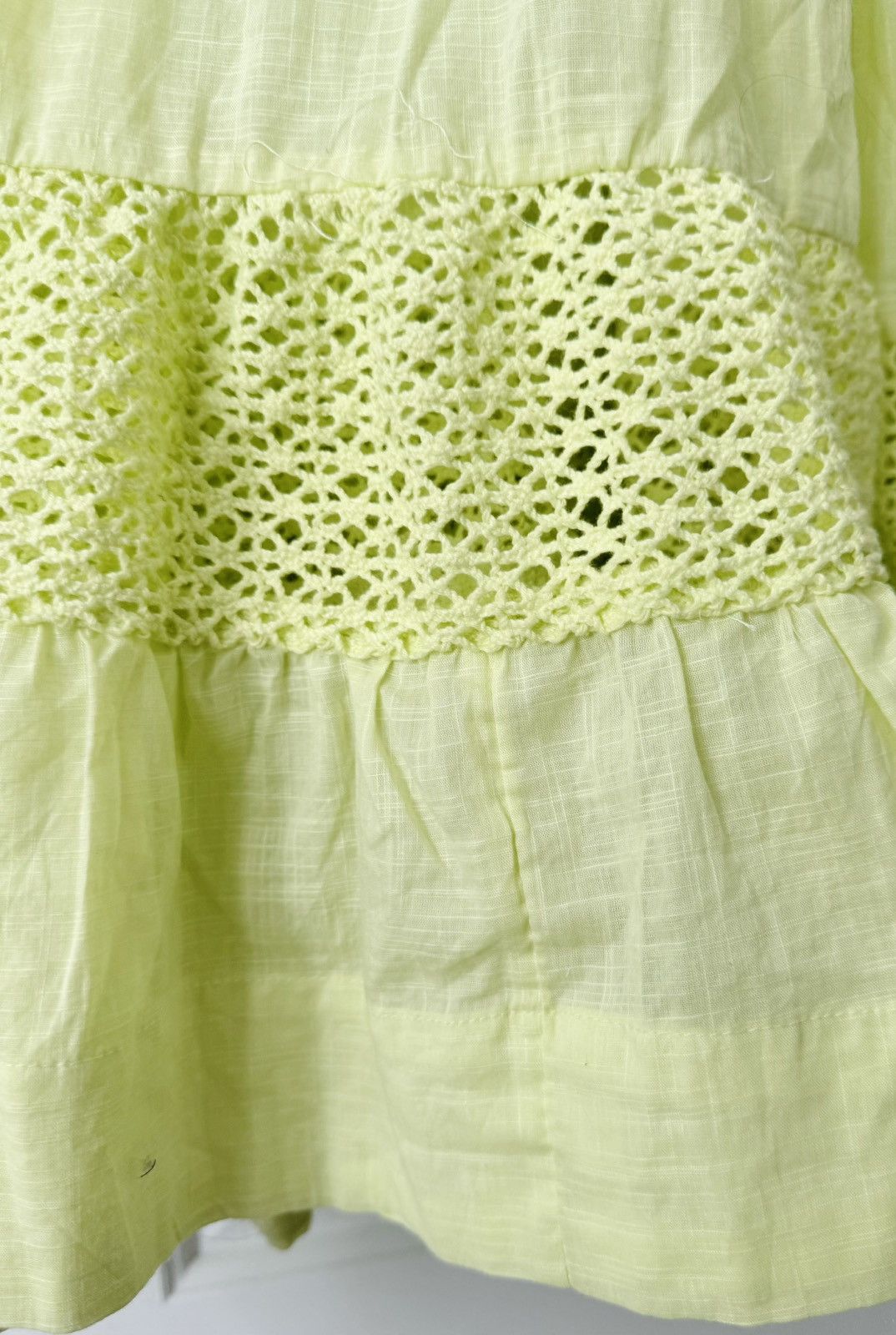 Anthropologie Anthropologie Sheer Lace Tiered Maxi Dress, Size XL Size XL / US 12-14 / IT 48-50 - 7 Thumbnail