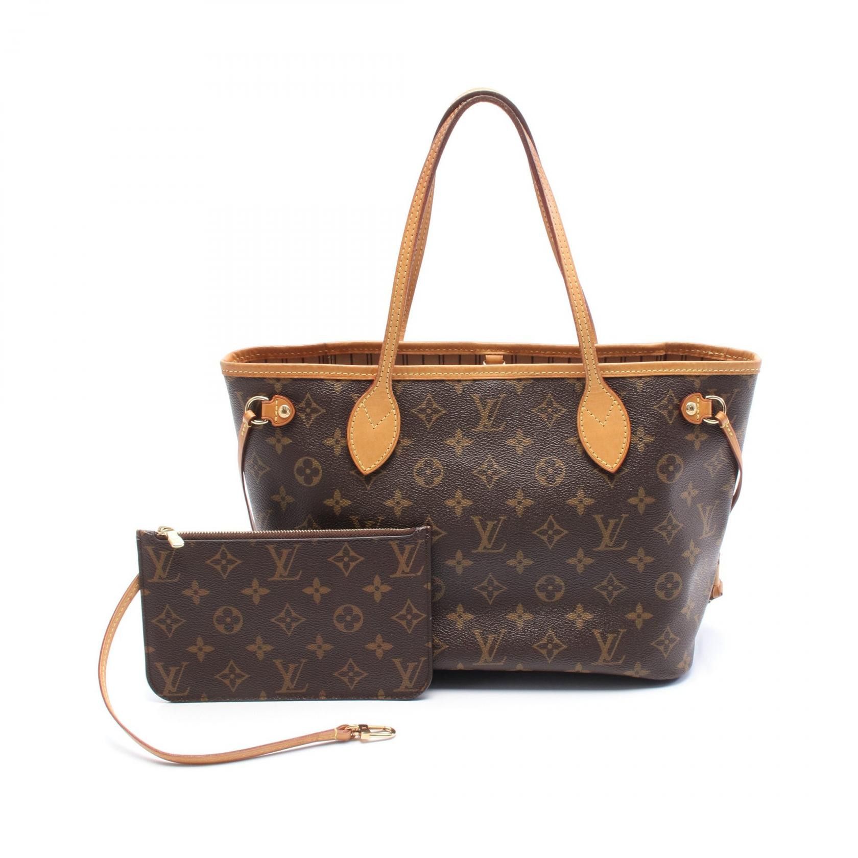 Louis Vuitton Louis Vuitton Neverfull Pm Monogram Tote Bag Canvas Tote Bag M41000 in Brown, Women's