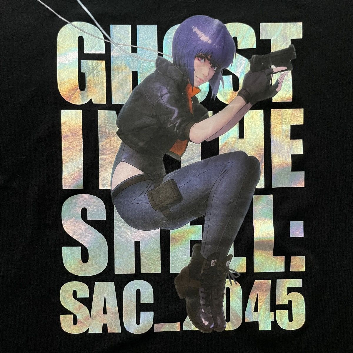 Anime × Japanese Brand Ghost In The Shell Holographic Tee Size US XL / EU 56 / 4 - 2 Thumbnail