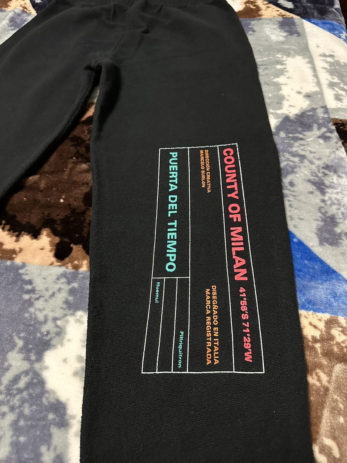 Marcelo Burlon MARCELO REAR PIECE SWEATPANTS. Size US 31 - 8 Thumbnail