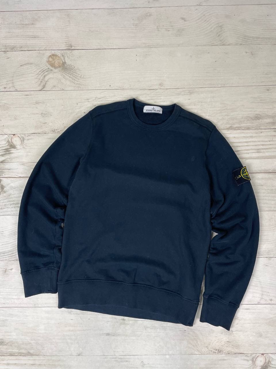 Stone Island Stone Island Sweatshirt Massimo Osti Patch Size US M / EU 48-50 / 2 - 1 Thumbnail