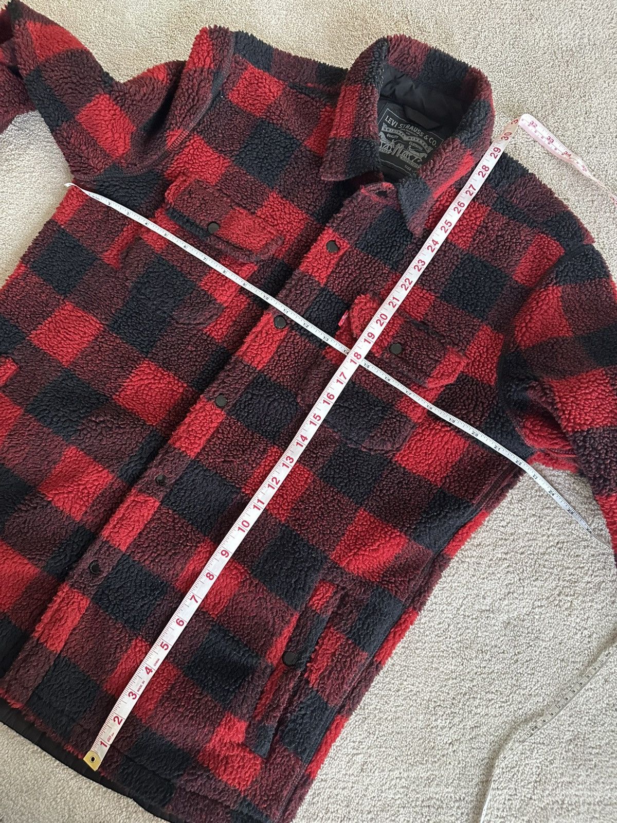 Levi's × Vintage Levis Shacket Buffalo Plaid Men’s Size Medium Size US M / EU 48-50 / 2 - 8 Thumbnail