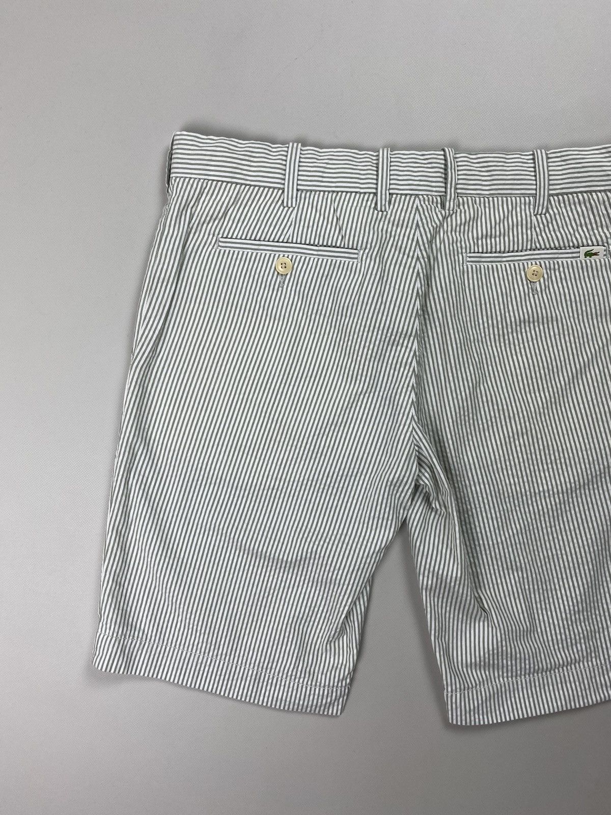 Lacoste Lacoste men’s striped chino shorts Size US 33 - 16 Thumbnail