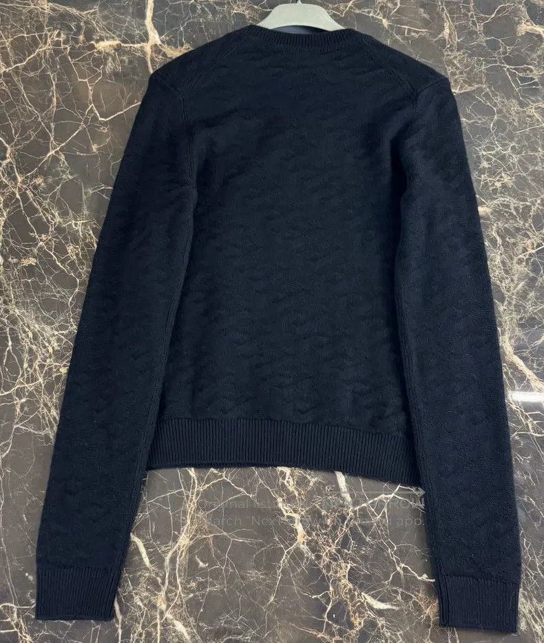 Hermes Hermes Full H dark patterned knitwear Size XS / US 0-2 / IT 36-38 - 3 Thumbnail