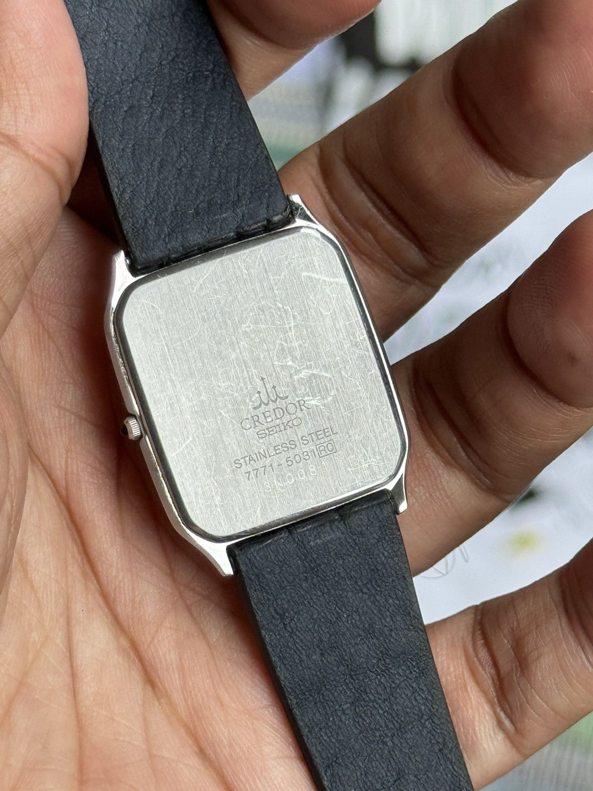 Other Vintage 90s Seiko Credor Silver Pinstripe Pattern Dial Size ONE SIZE - 6 Thumbnail