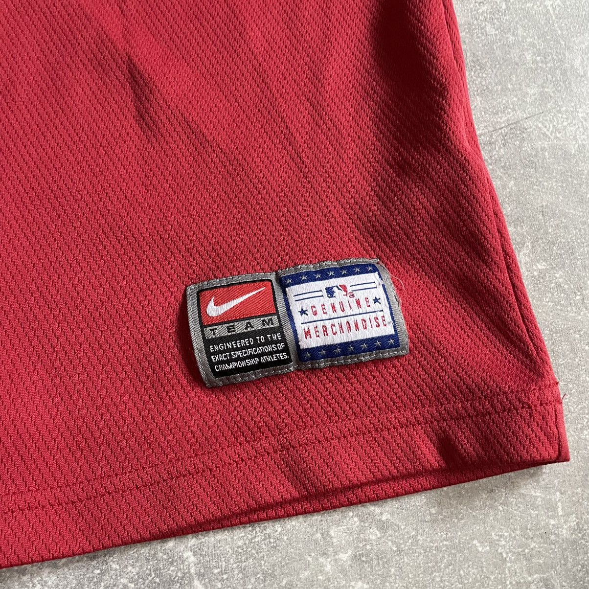 Nike Vintage Nike Boston Red Sox jersey short tee 90s retro Size US L / EU 52-54 / 3 - 3 Thumbnail