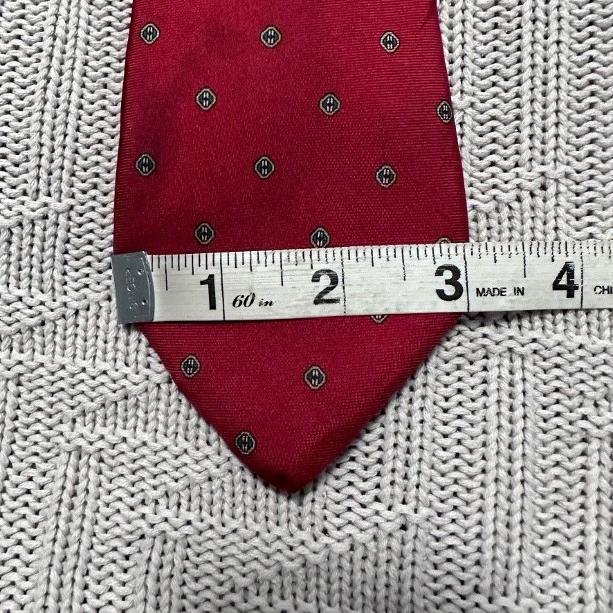 Dior Vintage Christian Dior red silk tie Size ONE SIZE - 6 Thumbnail