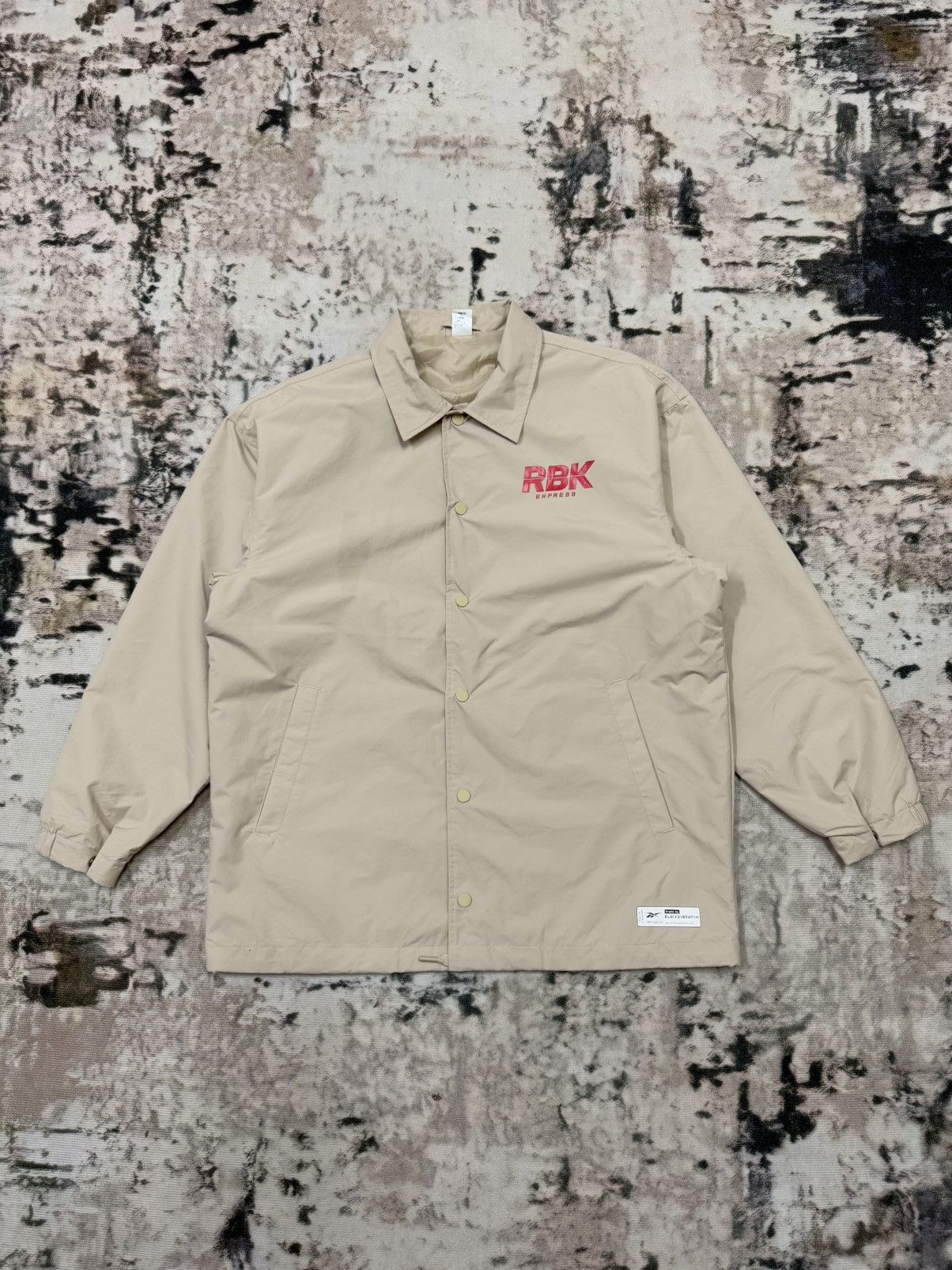 Reebok Reebok Graphic by BlackEyePatch Shipment Worker Coach Jackeg Size US L / EU 52-54 / 3 - 3 Thumbnail