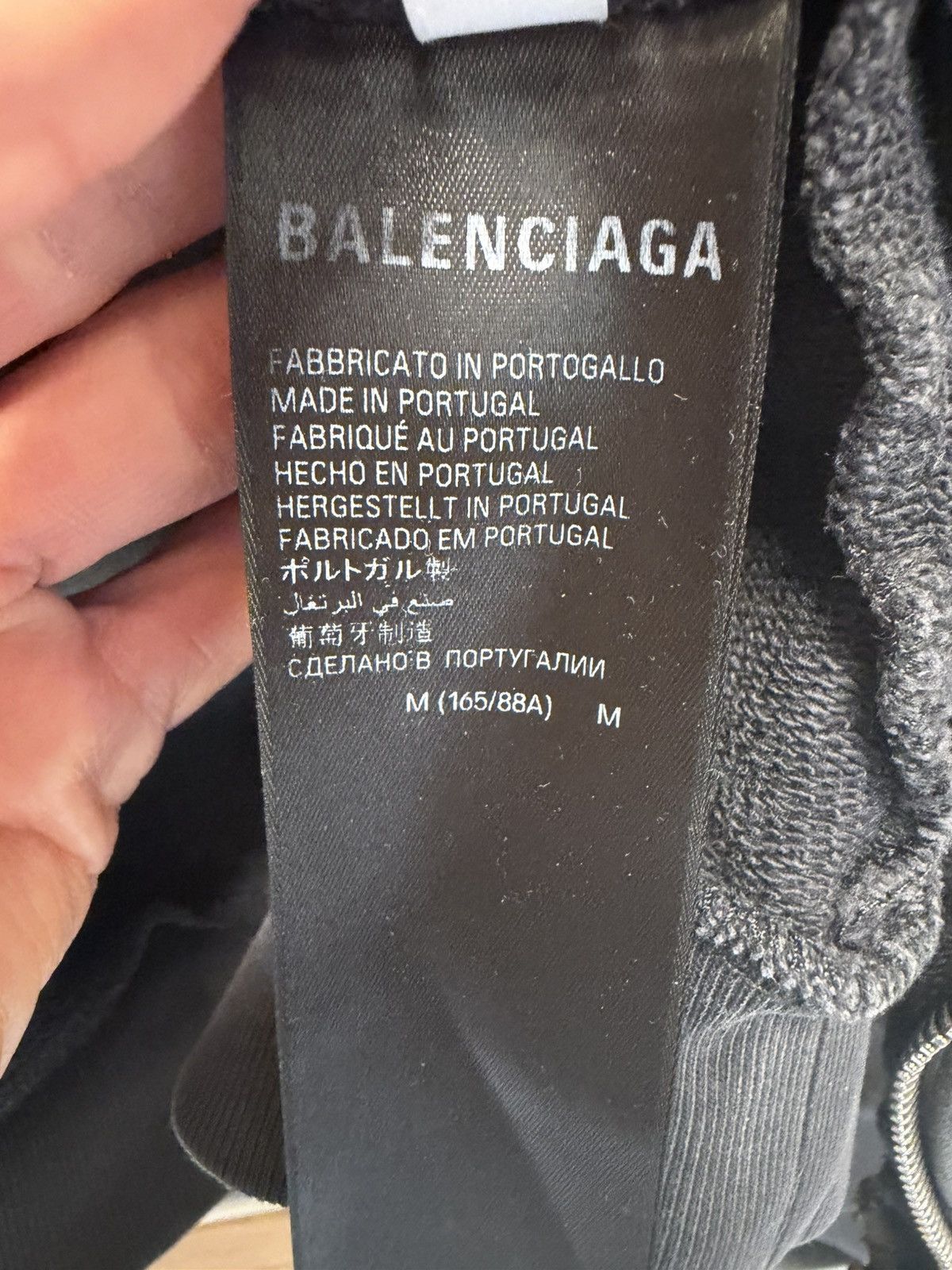 Balenciaga Balenciaga Offshore Zip Hoodie Size US M / EU 48-50 / 2 - 9 Thumbnail