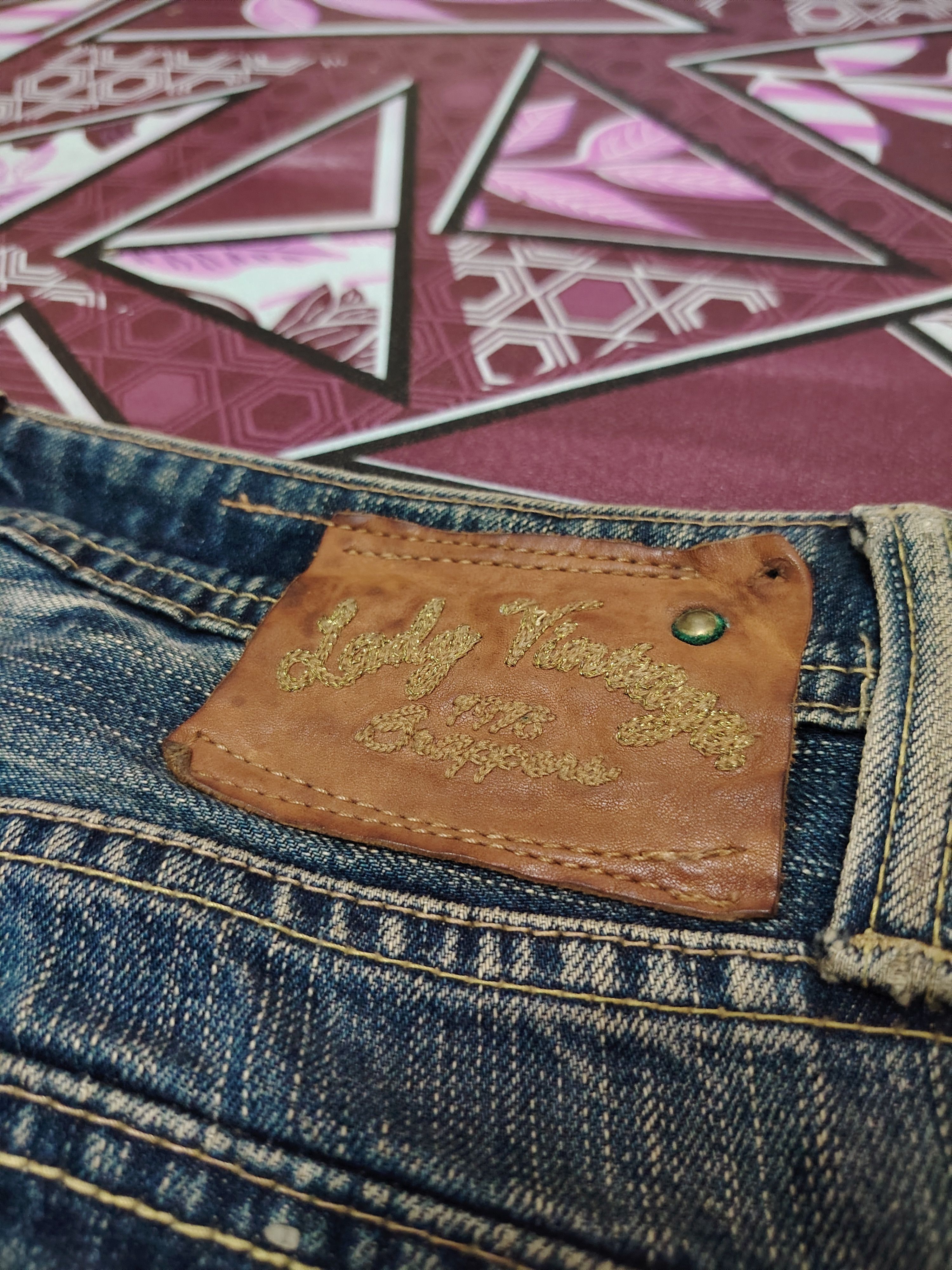If Six Was Nine × Japanese Brand Japanese 90's Bootcut Brappers distressed denim flared jeans Size US 31 - 17 Thumbnail