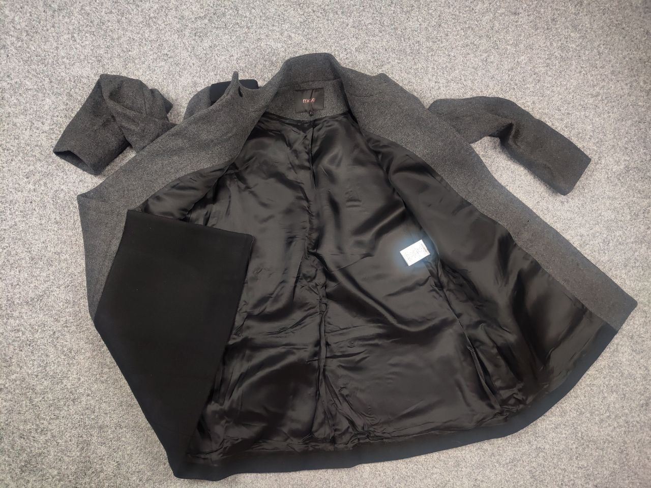 Maje Maje Peacoat Loose-fitting coat textured wool blend Jacket Size M / US 6-8 / IT 42-44 - 13 Thumbnail