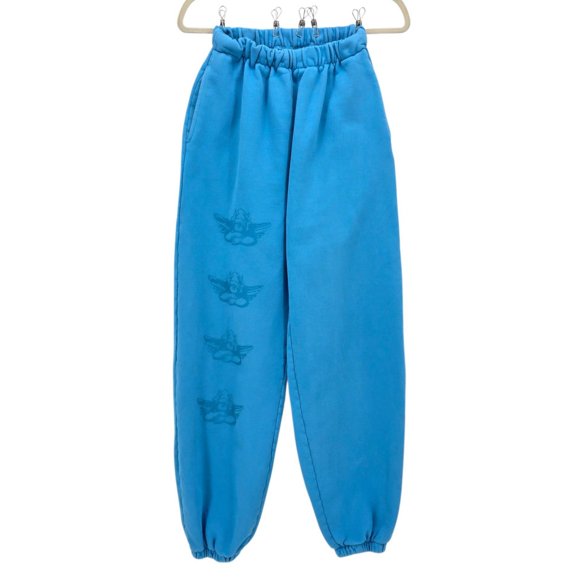 Boys Lie Boys Lie Womens Small Sweatpants Joggers Blue Angel Logo Gra Size 28" / US 6 / IT 42 - 7 Thumbnail